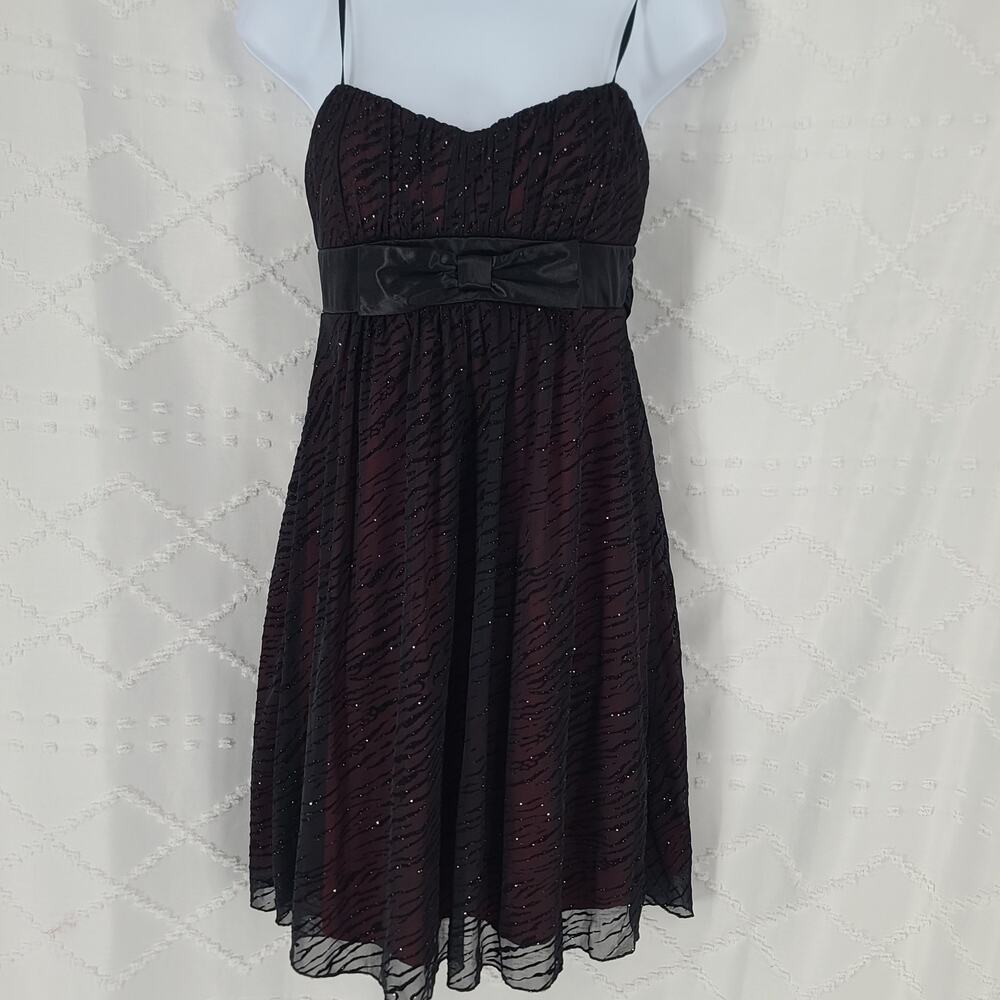 Ruby Rox Vintage Y2K Sparkling Fairy grunge dress SZ Small whimsigoth Party Red - Picture 2 of 12